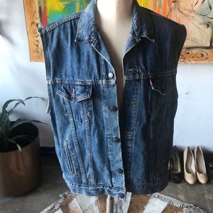 Vintage Denim Levi’s Vest